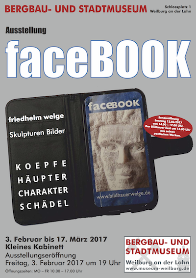 Ausstellung "facebook" in Weilburg/Lahn